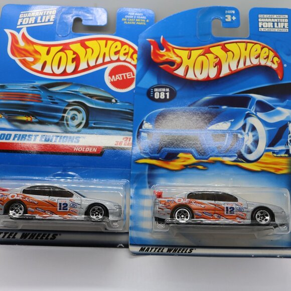 Hot Wheels 2000 First Editions Holden Commodore lot of 2 - Picture 1 of 5